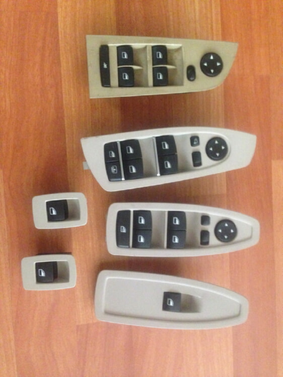 BMW F30 F36 CAM KONTROL DÜĞMESİ AYNA KATLAMALI ORJİNAL ÇIKMA 