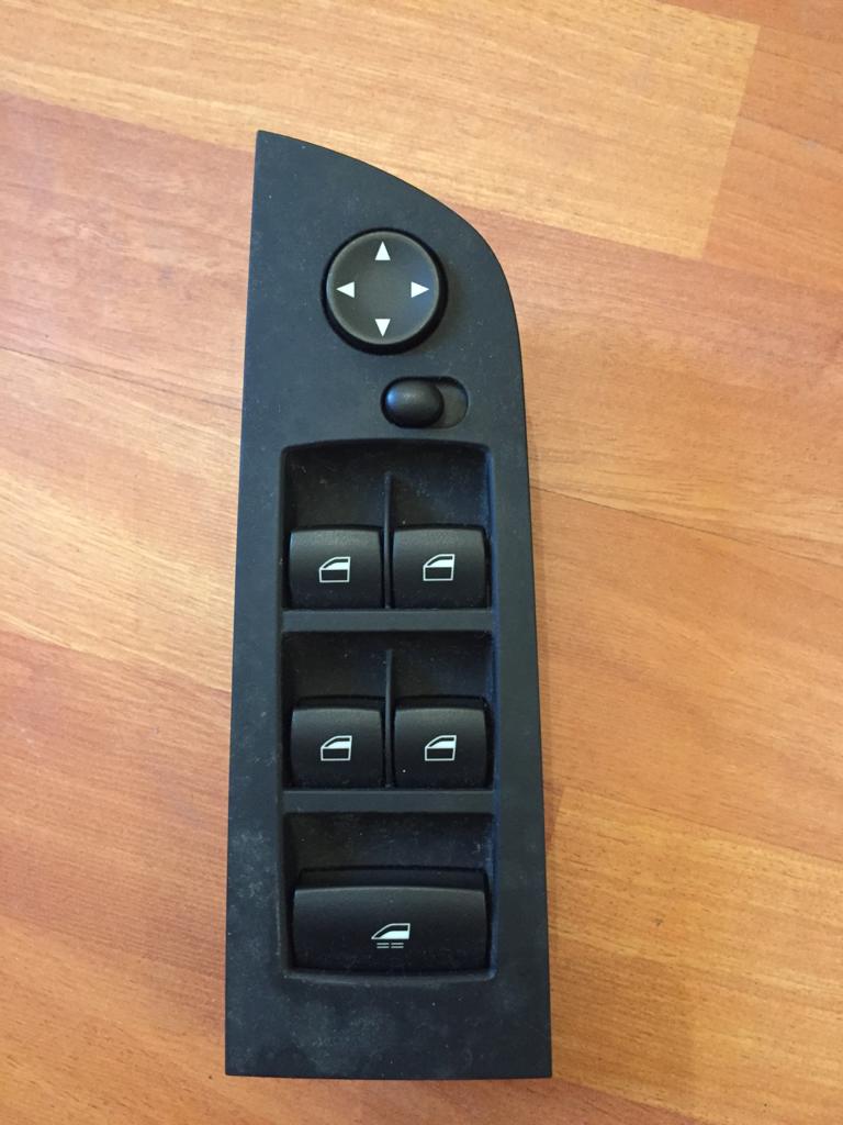 BMW E93 UYUMLU CAM KONTROL DÜĞMESİ AYNA KATLAMASIZ ORJİNAL ÇIKMA 