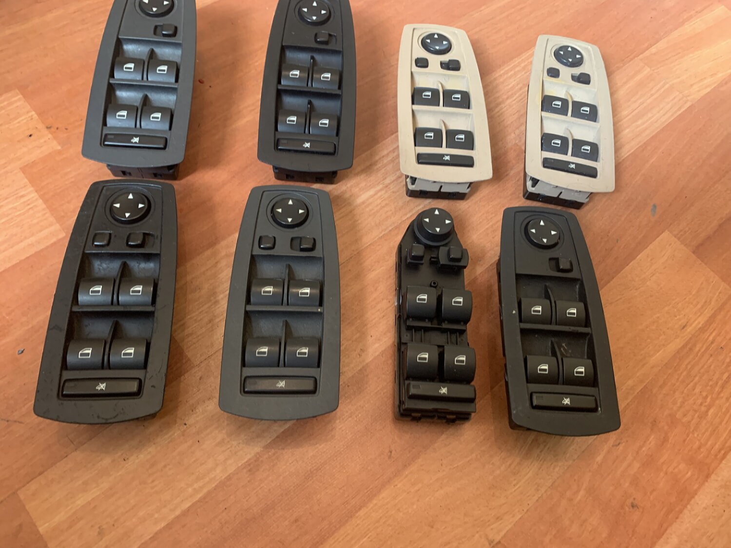 BMW X3 E83 UYUMLU CAM KONTROL DÜĞMESİ AYNA KATLAMASIZ ORJİNAL ÇIKMA 