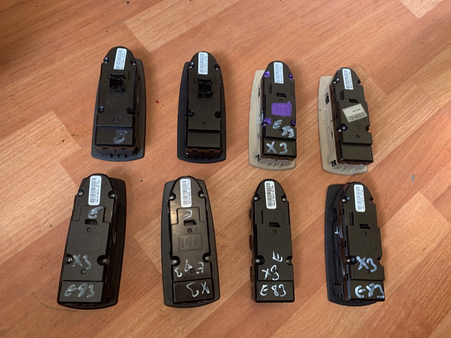 BMW E83 UYUMLU CAM KONTROL DÜĞMESİ AYNA KATLAMALI ORJİNAL ÇIKMA 