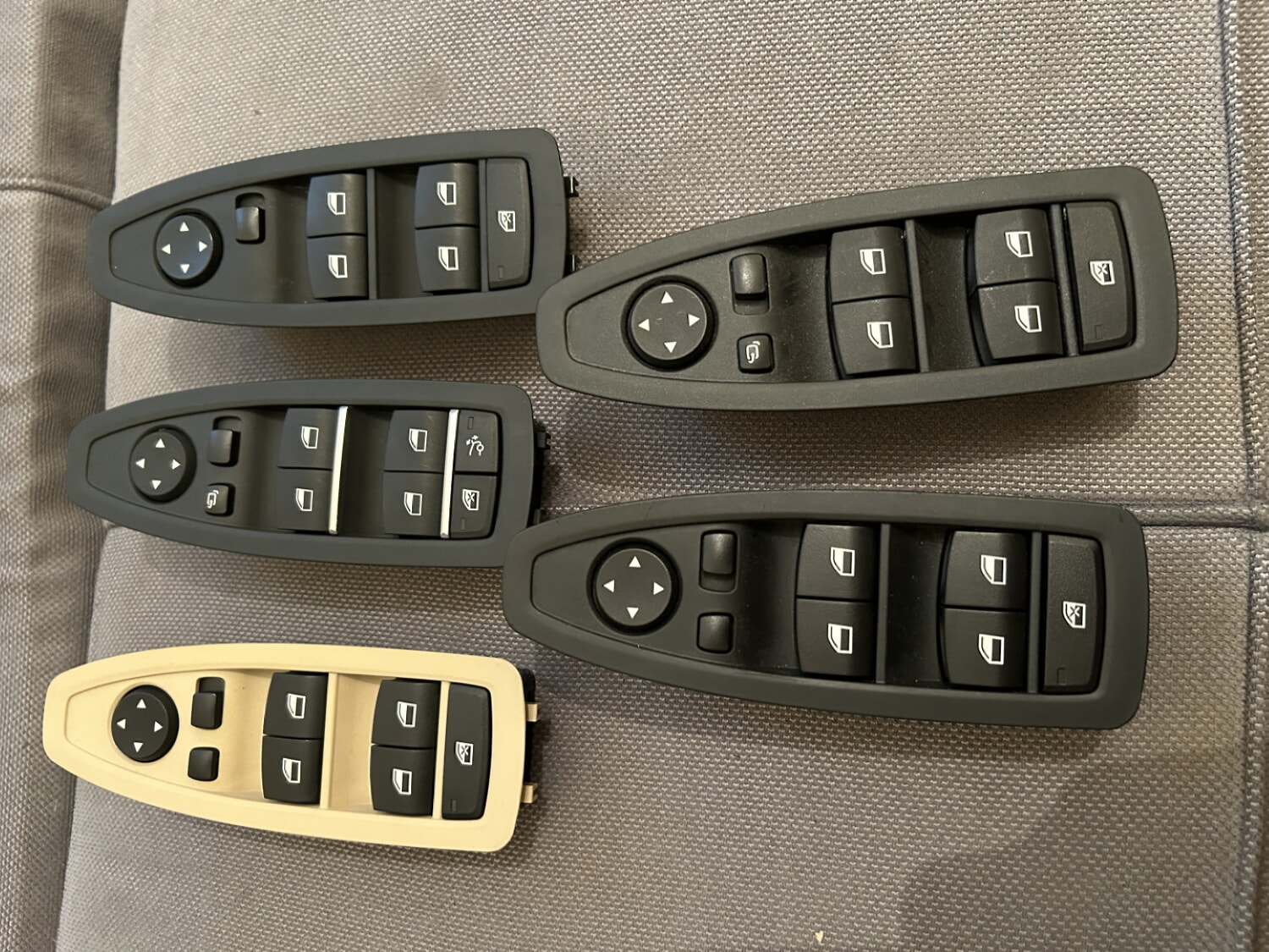 BMW F20 F30 F36 UYUMLU CAM KONTOL DÜĞMESİ AYNA KATLAMASIZ ORJİNAL ÇIKMA