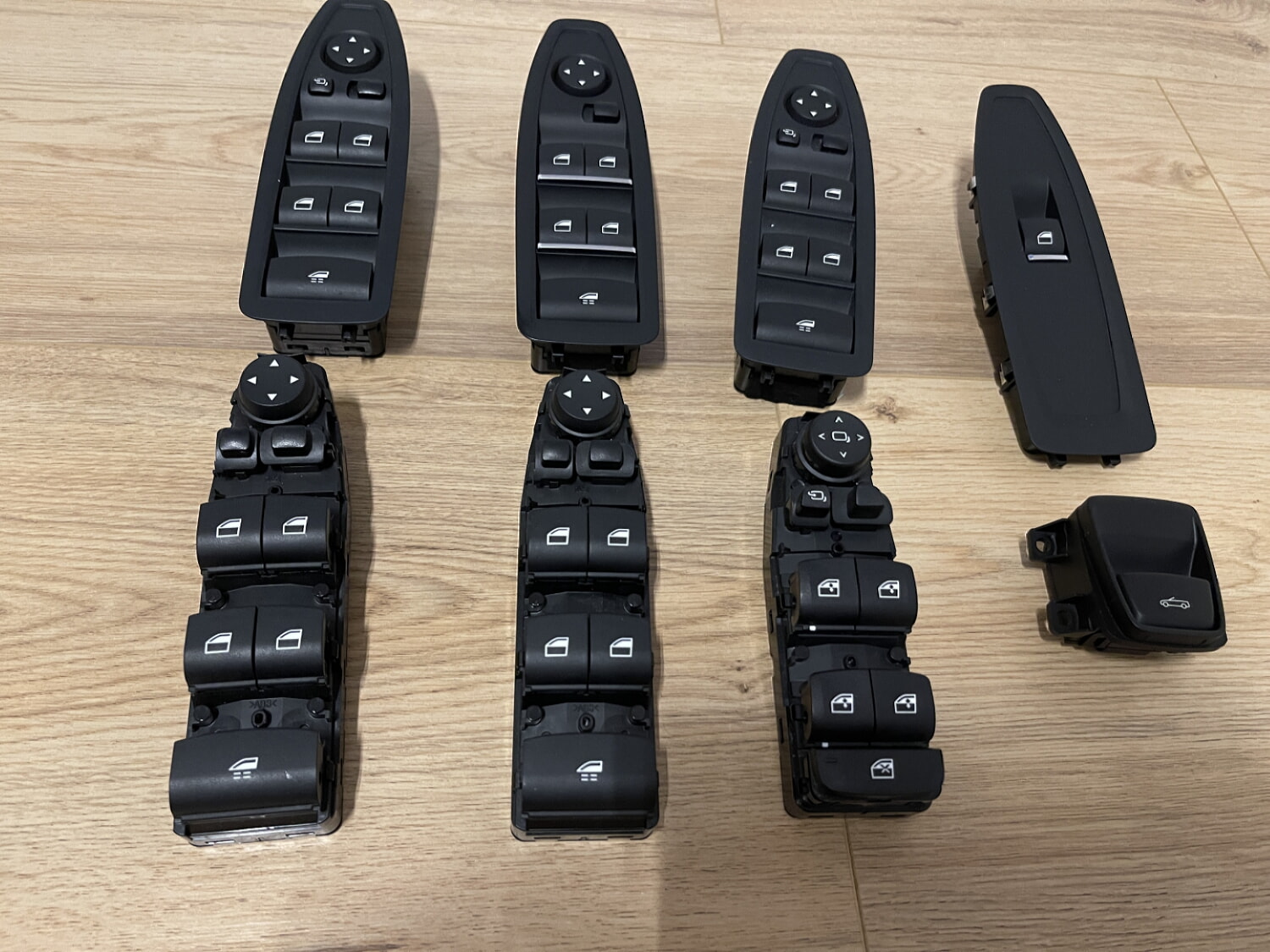 BMW 4 KASA CABRİO F33 M4 CABRİO F83 2 KASA CABRİO F23 UYUMLU CAM KONTROL DÜĞMESİ AYNA KATLAMASIZ ORJİNAL ÇIKMA TEMİZ