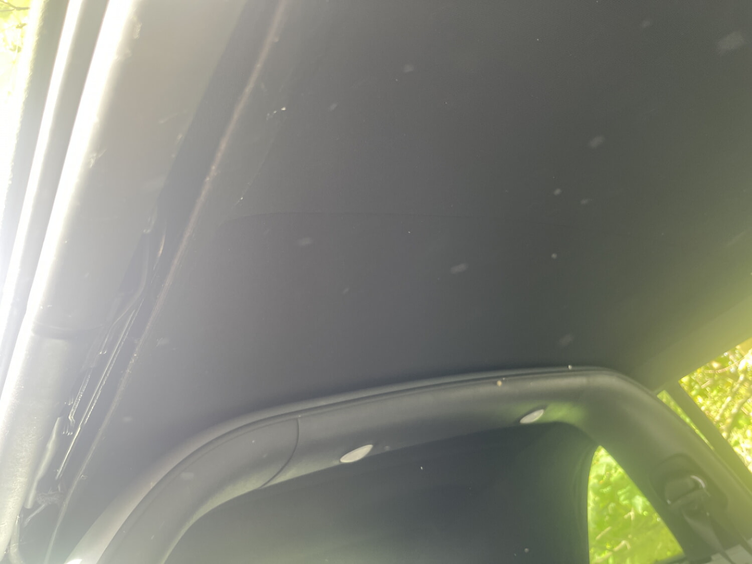 CHRYSLER CABRİO PT CRUİSER UYUMLU ORJİNAL TENTE ÇIKMA TEMİZ ORJİNAL CAMI ÜZERİNDE 