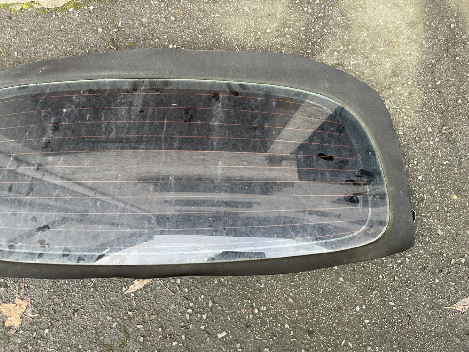 CHRYSLER CABRİO PT CRUİSER UYUMLU ORJİNAL TENTE CAM ÇIKMA TEMİZ ORJİNAL