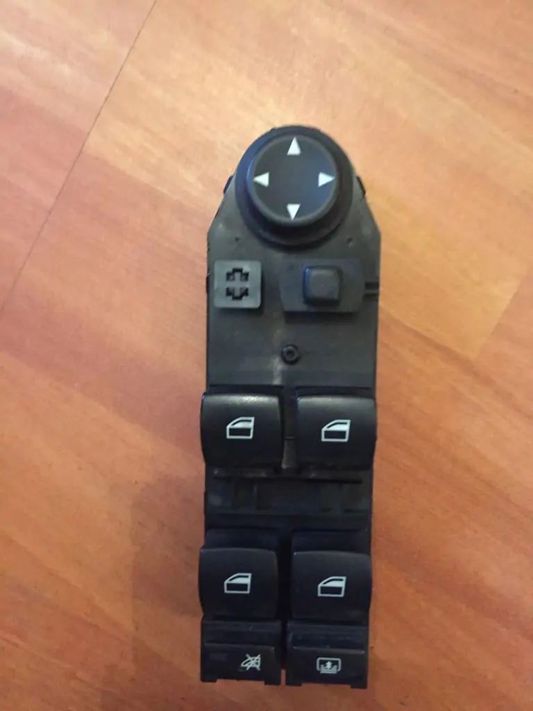 BMW E60 UYUMLU CAM KONTROL DÜĞMESİ AYNA KATLAMASIZ ORJİNAL ÇIKMA