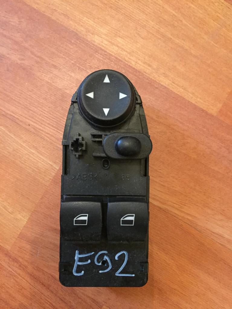 BMW E92 UYUMLU CAM KONTROL DÜĞMESİ AYNA KATLAMASIZ ORJİNAL ÇIKMA